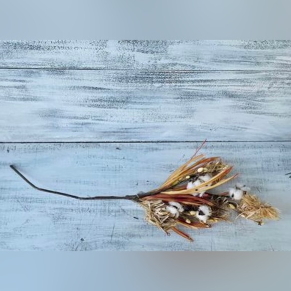 *Cotton & Fall Grass Branch, 28” - Picture 7 of 10